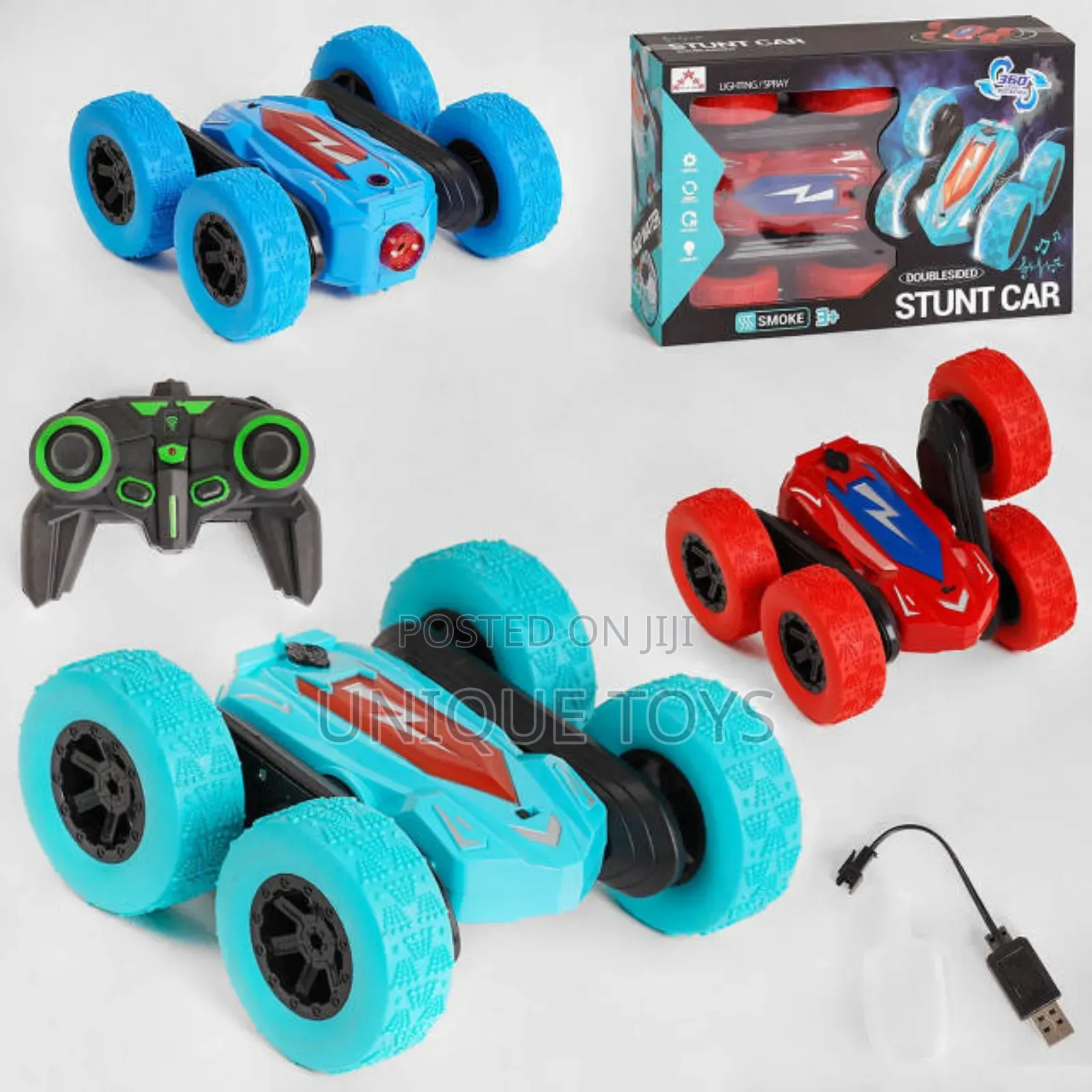 Double-Sided Stunt Car