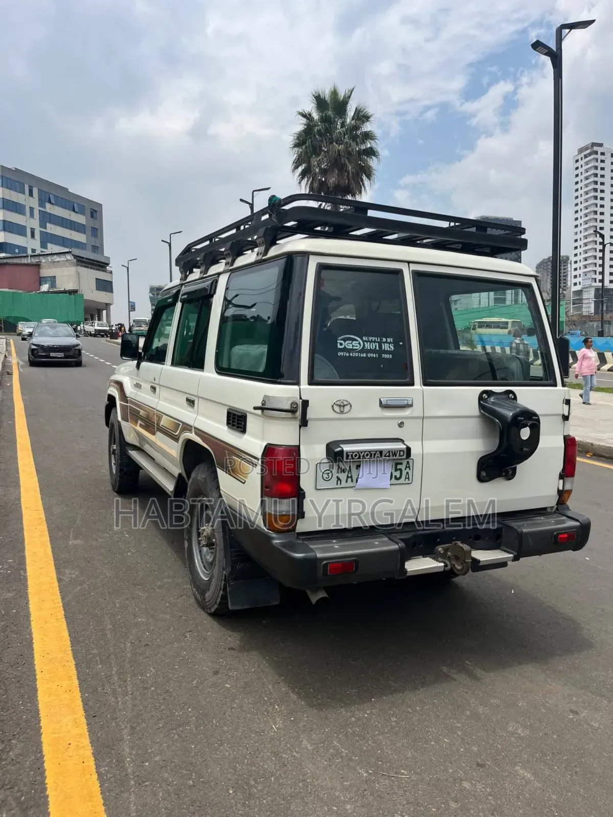 Toyota Land Cruiser 2019 White
