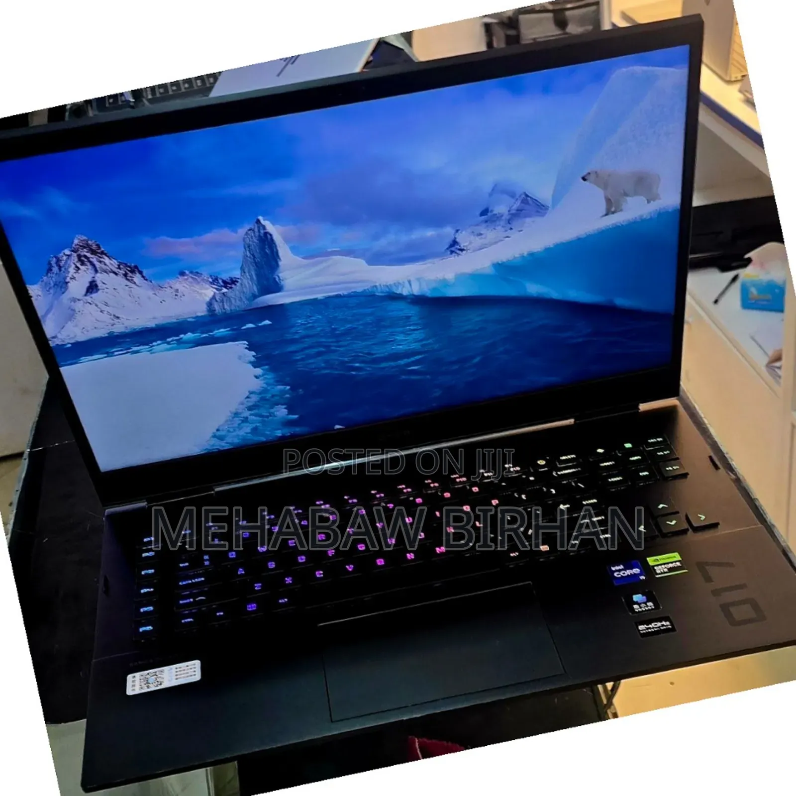 New Laptop HP Omen 17 16GB Intel Core I9 SSD 1T