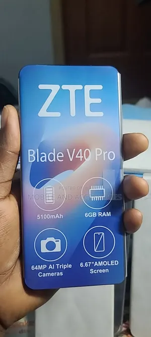 Photo - New ZTE Blade V40 Pro 128 GB Blue