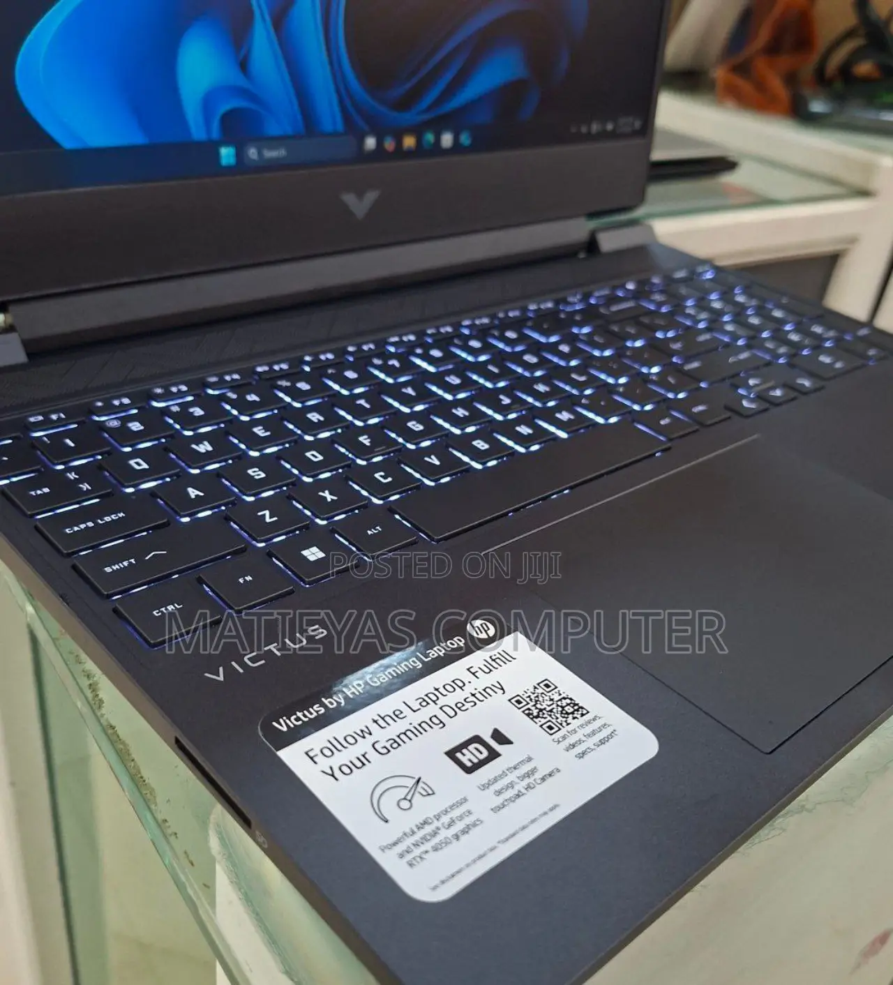 New Laptop HP Victus 15 16GB AMD Ryzen 5 SSD 512GB