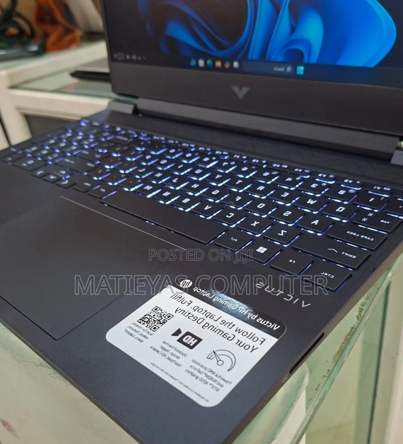 New Laptop HP Victus 15 16GB AMD Ryzen 5 SSD 512GB