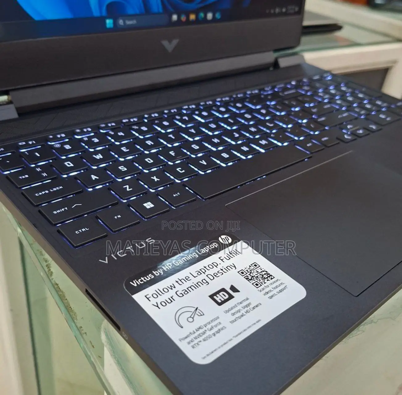 New Laptop HP Victus 15 16GB AMD Ryzen 5 SSD 512GB