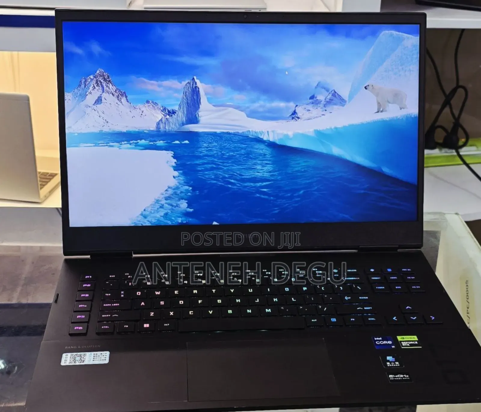 New Laptop HP Omen 17 16GB Intel Core I9 SSD 1T