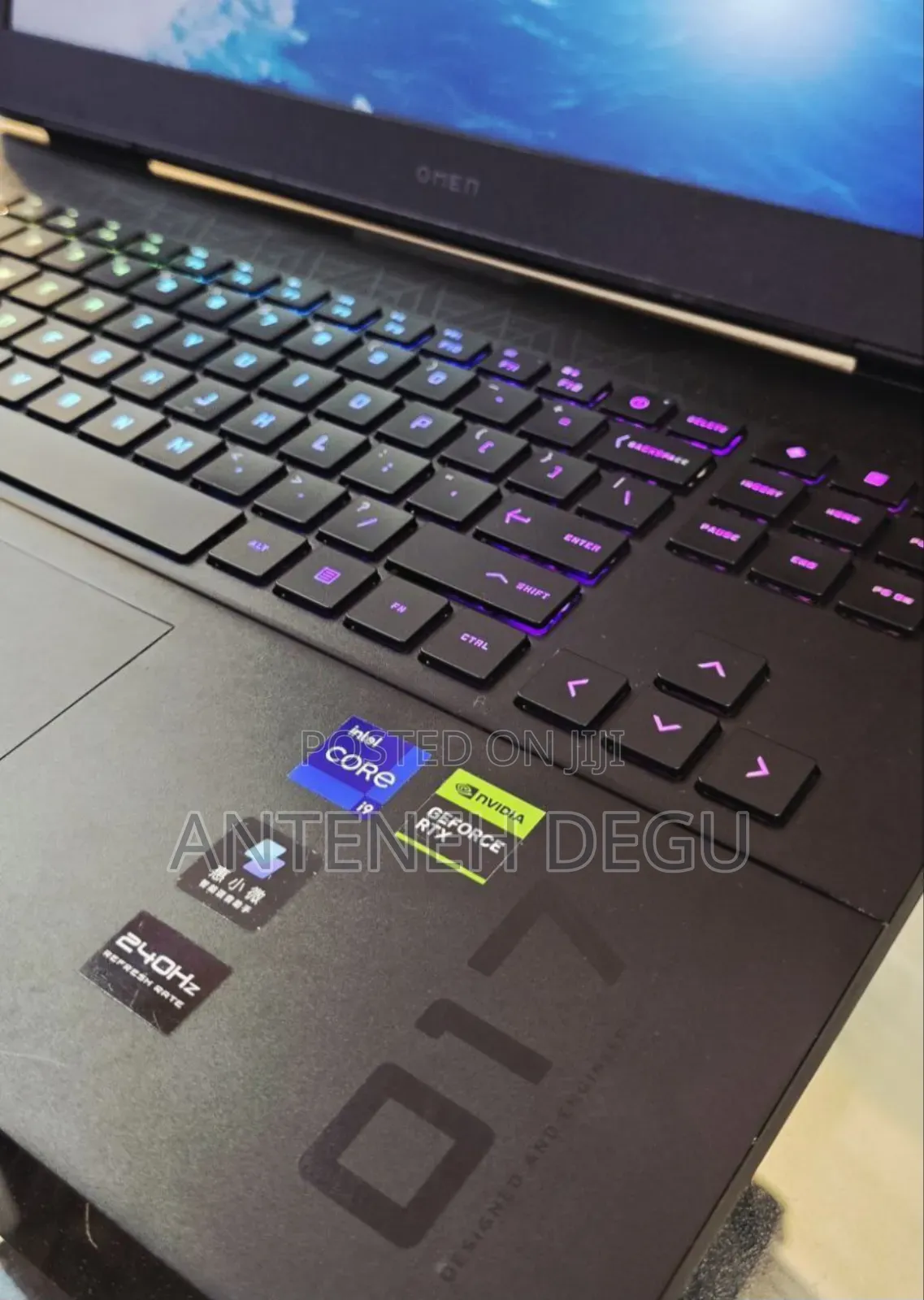 New Laptop HP Omen 17 16GB Intel Core I9 SSD 1T