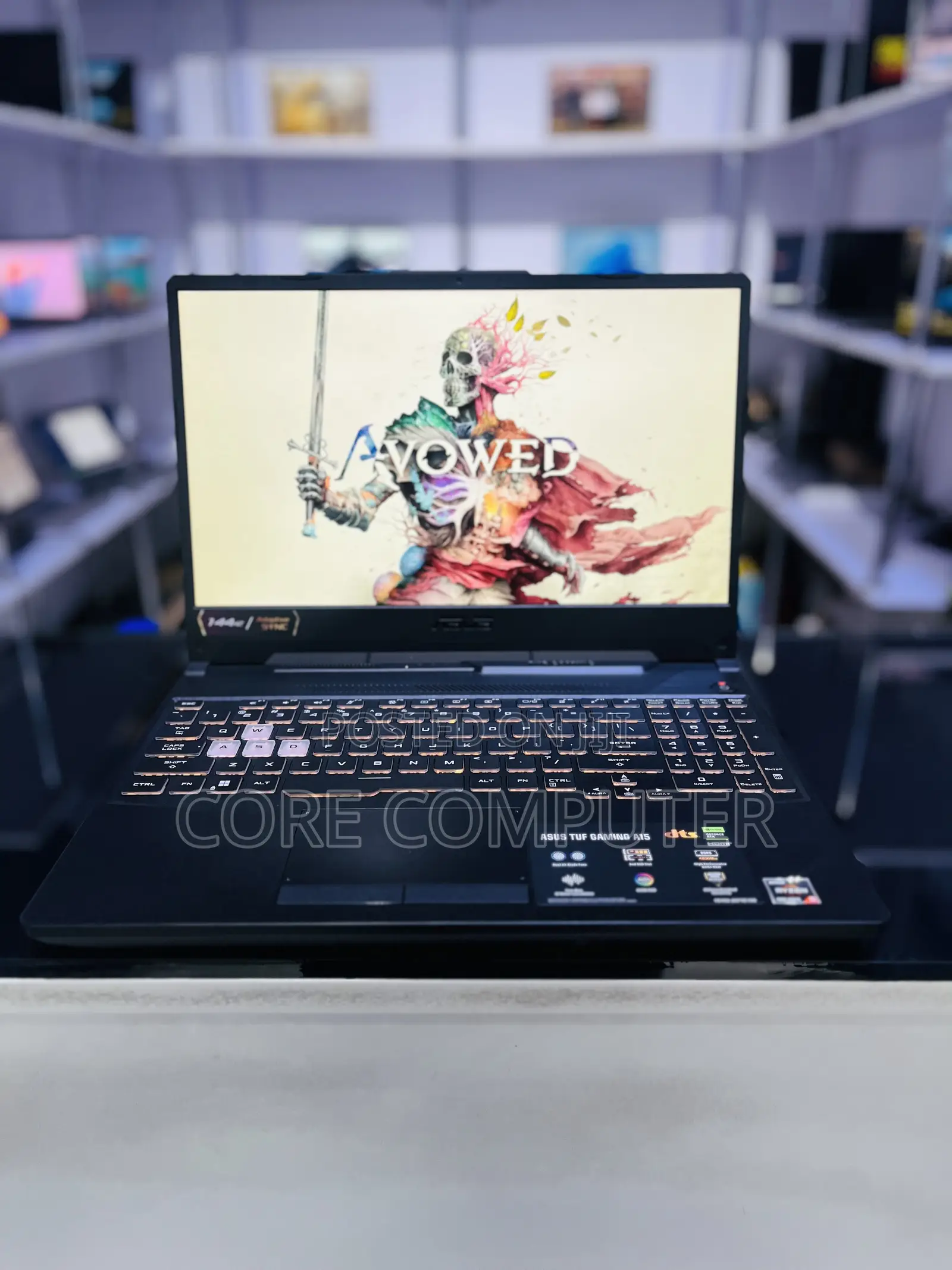 New Laptop Asus TUF Gaming A15 16GB AMD Ryzen 5 SSD 512GB