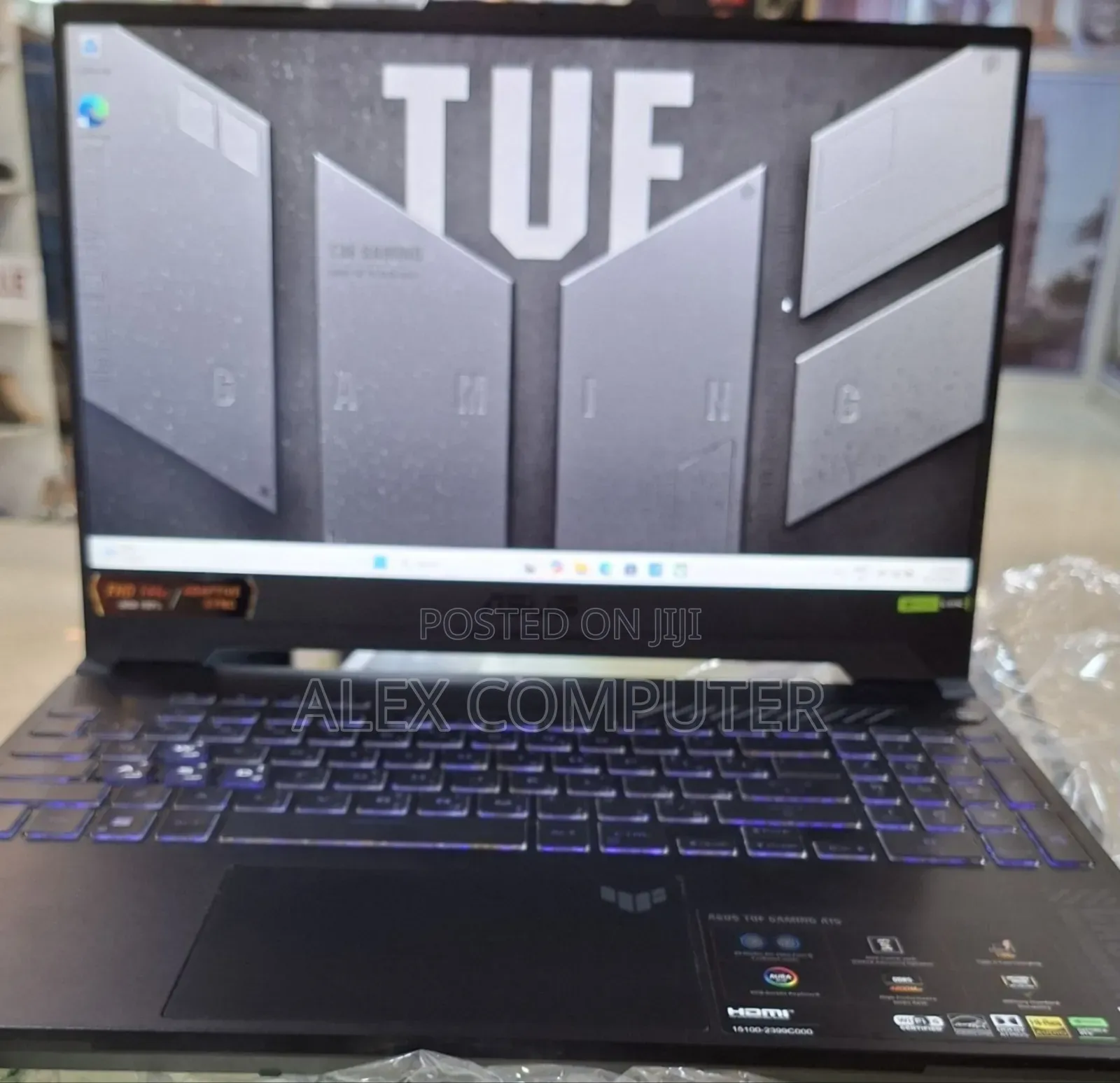 New Laptop Asus TUF Gaming A15 16GB AMD Ryzen 7 SSD 1T