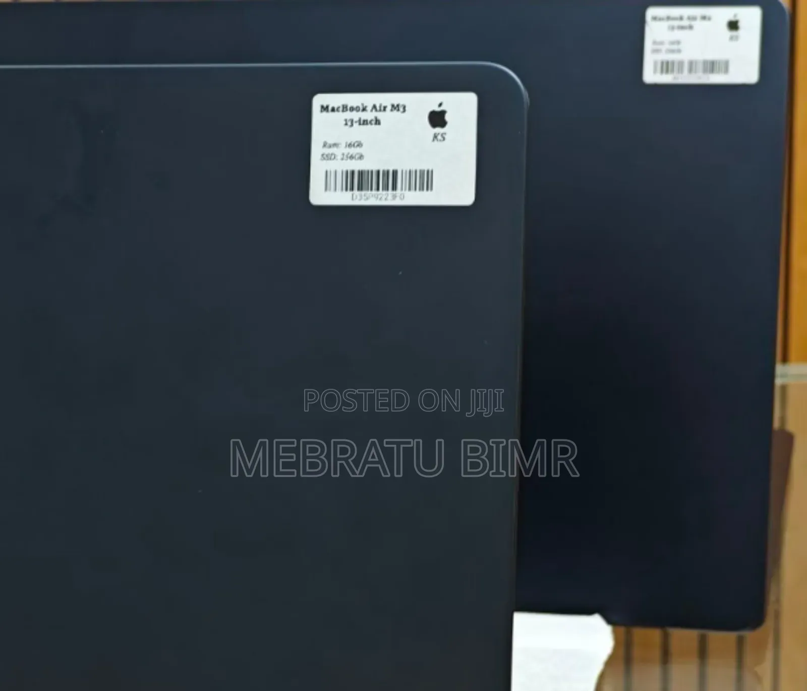 New Laptop Apple MacBook Air 2024 M3 13-inch 16GB Apple M3 SSD 256GB