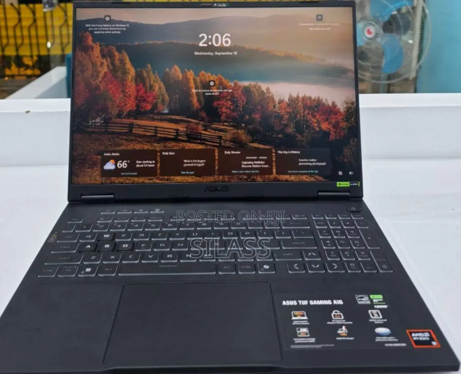 New Laptop Asus TUF Gaming A15 32GB AMD Ryzen 9 SSD 1T
