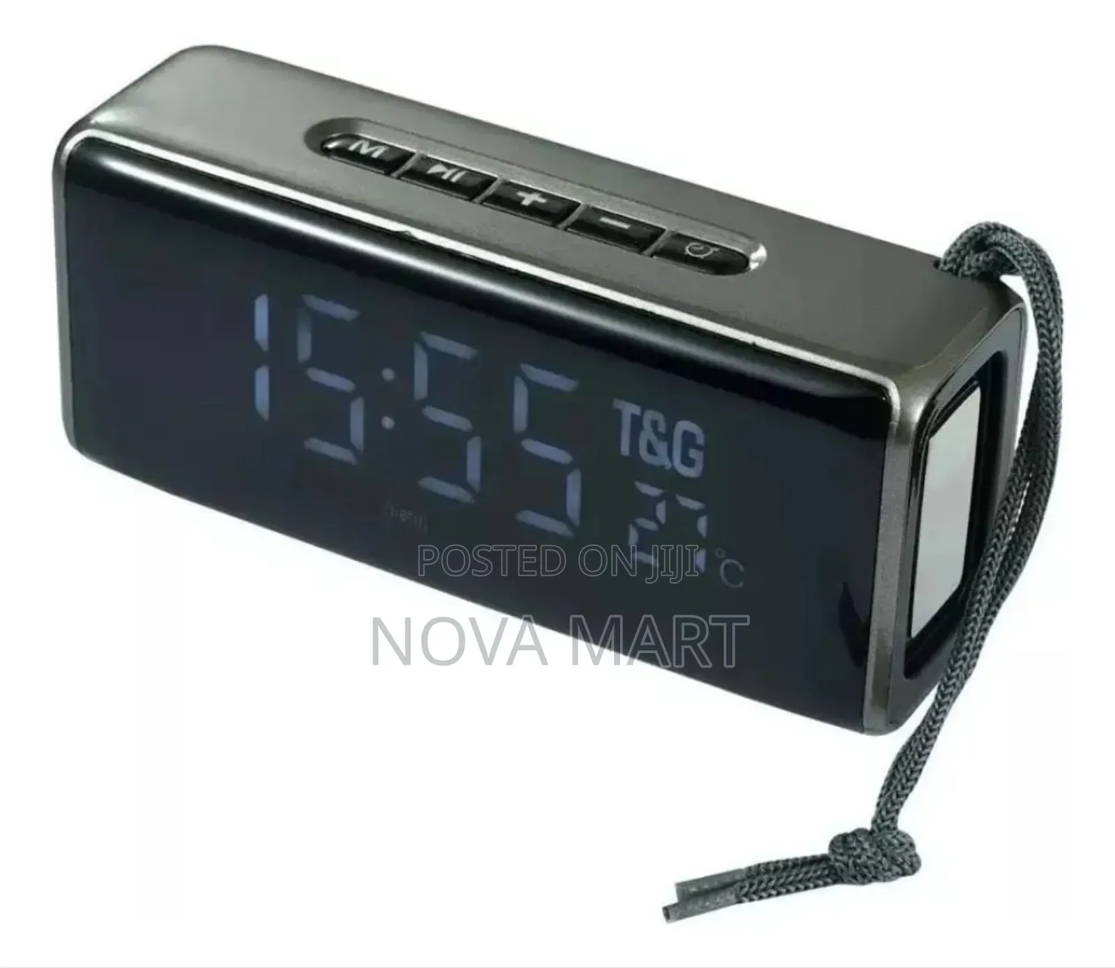 Portable Wireless Clock Speaker