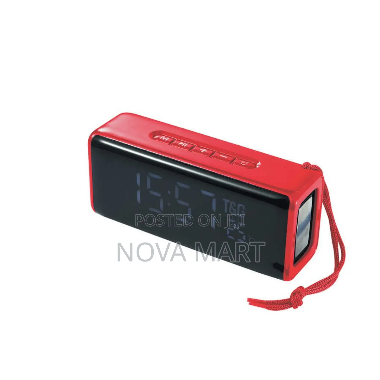 Portable Wireless Clock Speaker
