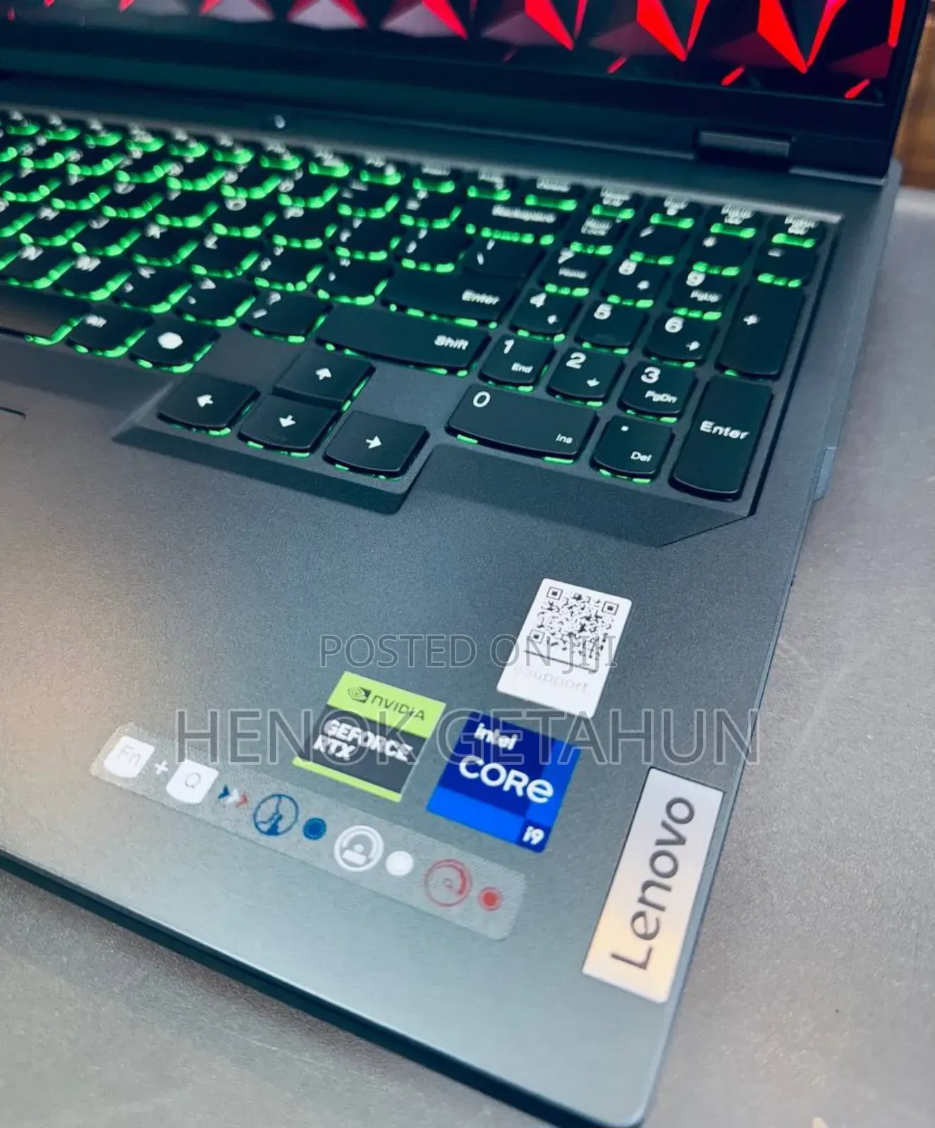 New Laptop Lenovo Legion 5 16GB Intel Core i9 SSD 1T