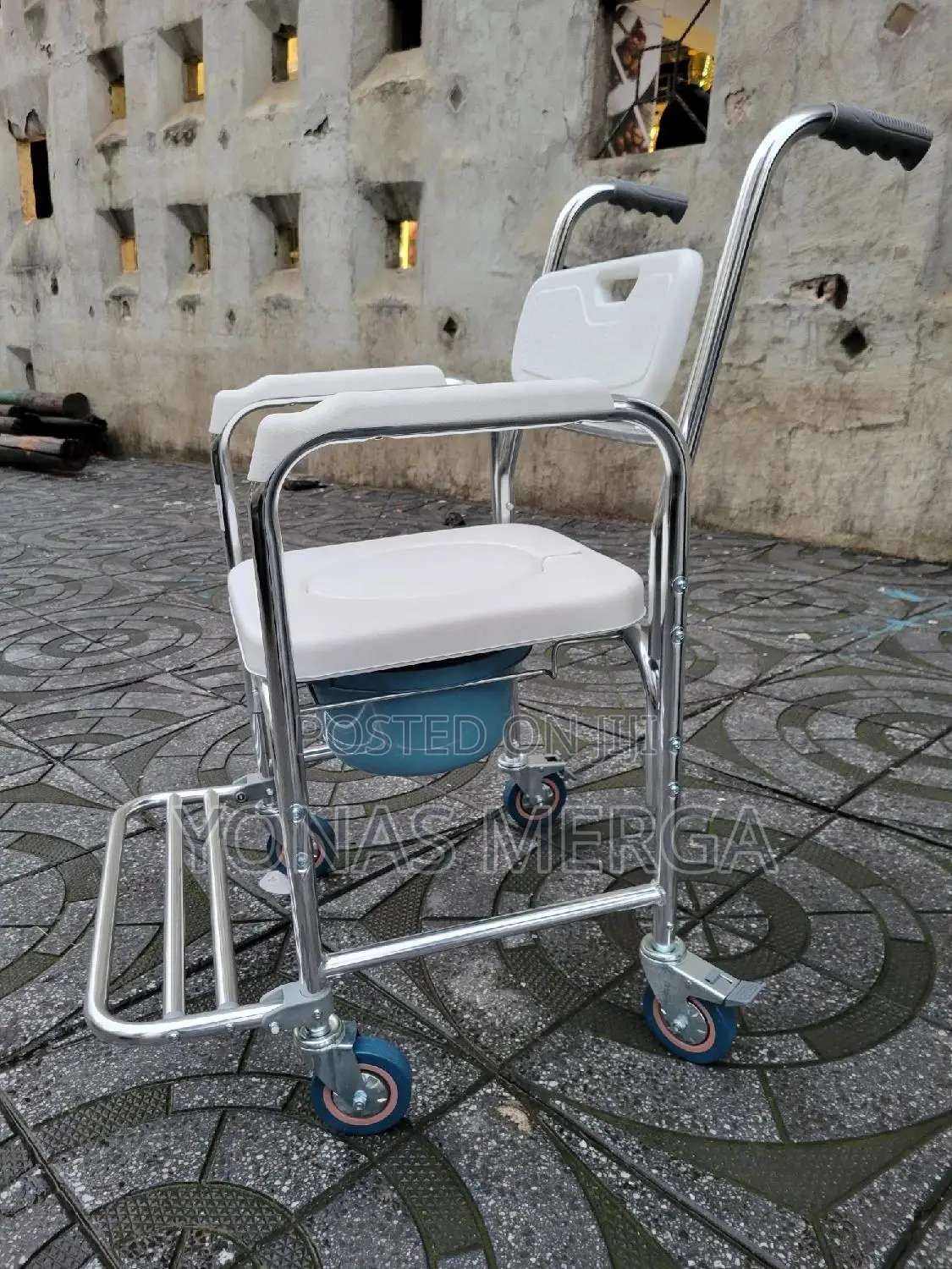 Aluminum Toilet Chair輝三commodo Pot𤳙፪waterproof, Mildewproof, No Rust.