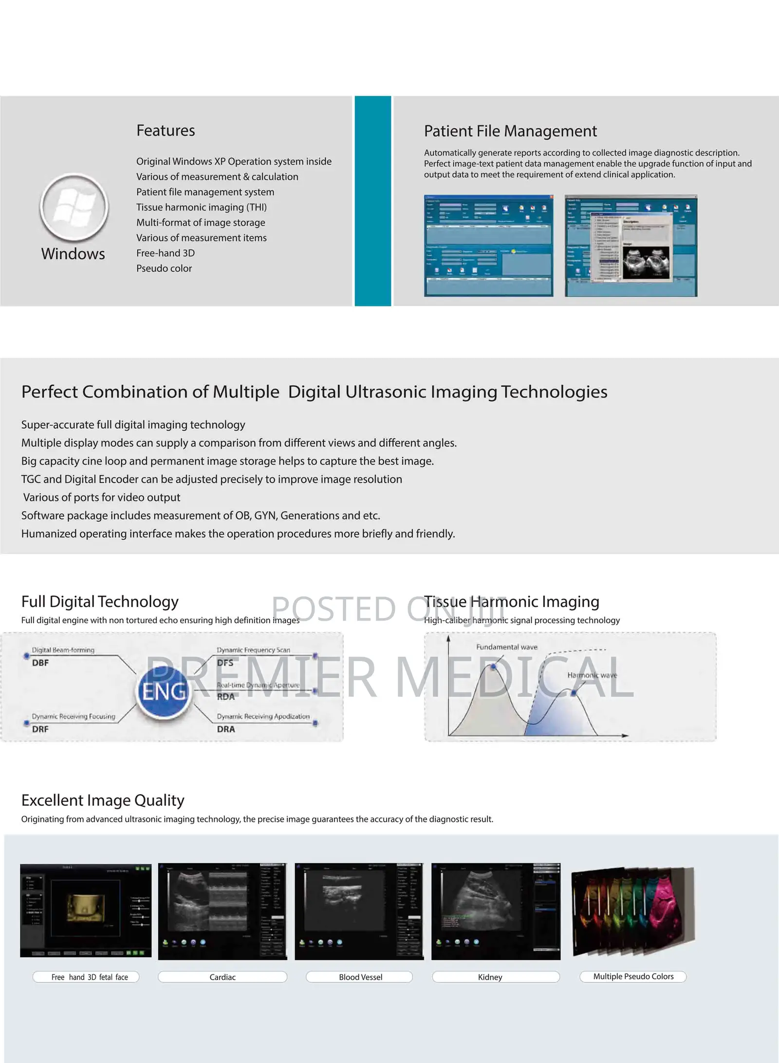 Full Digital Ultrasound System