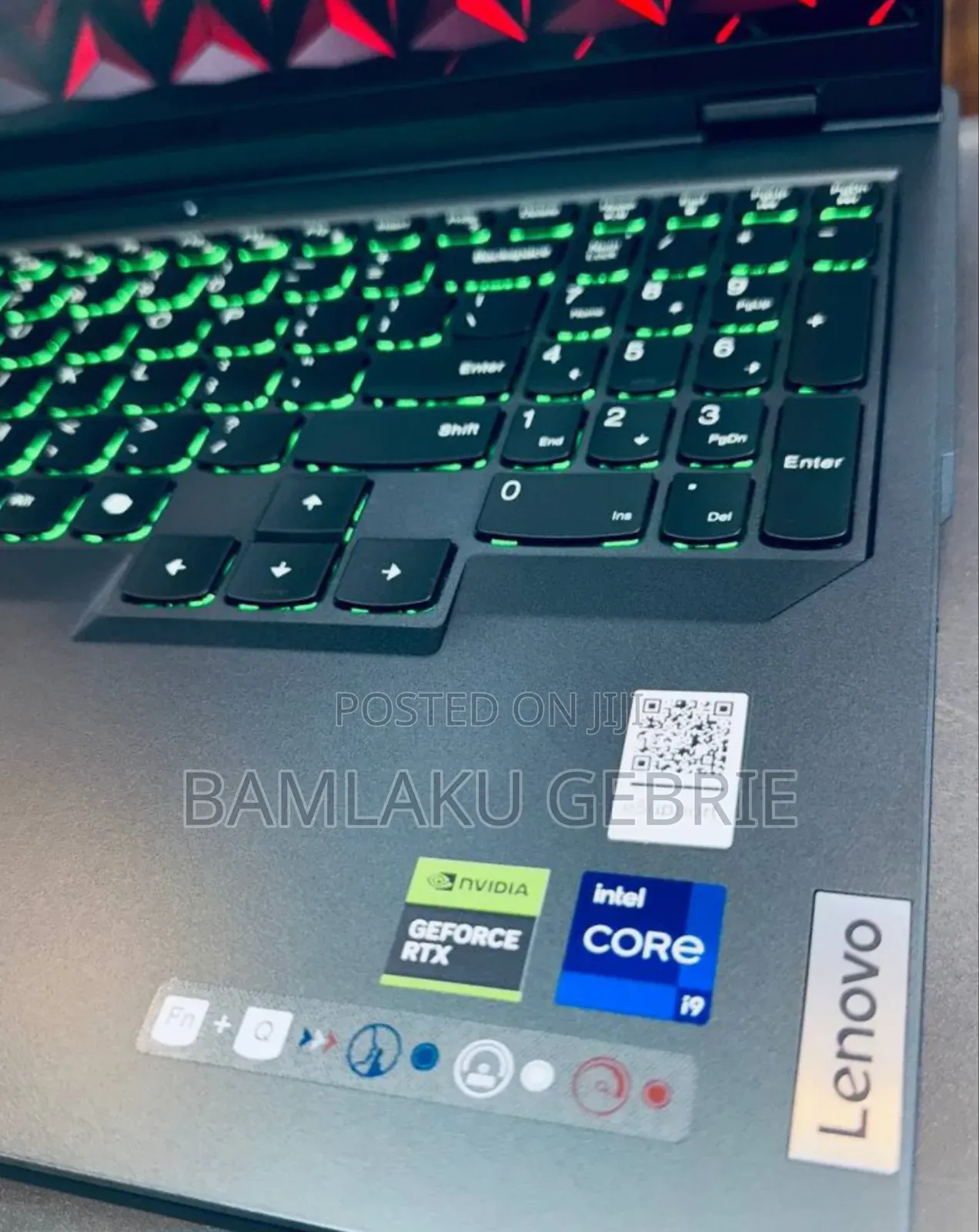 New Lenovo Legion Y7000P IRX9 Gaming Laptop 16GB Intel Core I9 SSD 1T