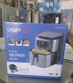 Meroon 6.5l Stainless Steel Air Fryer – Big Capacity, Oil-Free 