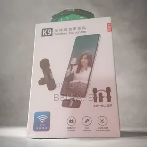 Photo -  Wireless Microphone: Sleek and Lightweight Design.