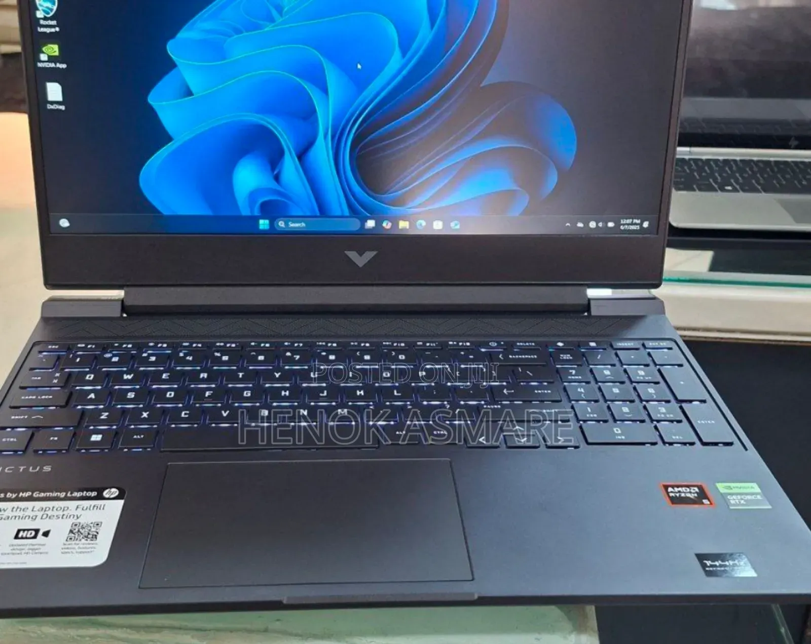 New Laptop HP Victus 15 16GB AMD Ryzen 5 SSD 512GB