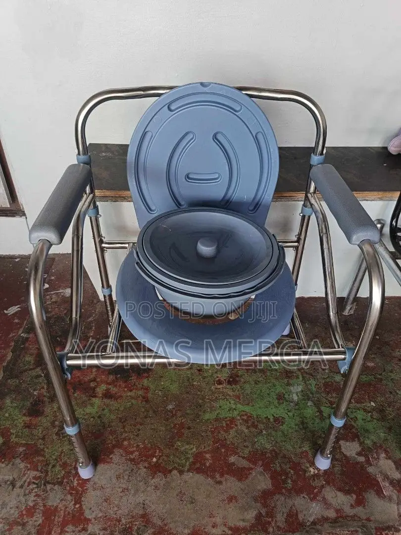 Commode Wheelchair嵊፶bucket Along With a Seat of the Commode Chair