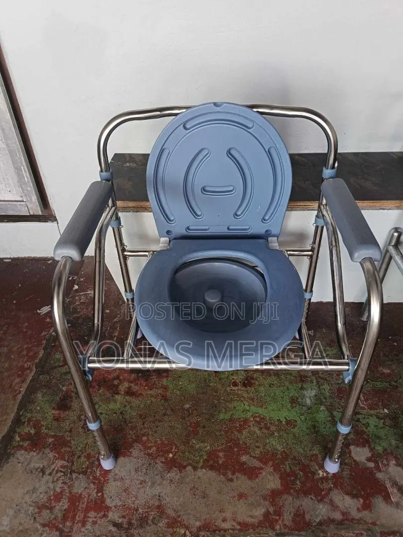 Toilet Chair歲።Commode Chair₰屜waterproof, Rust-Proof古~Showering Pot