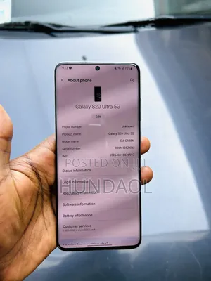 New Samsung Galaxy S20 Ultra 5G 256 GB Gray