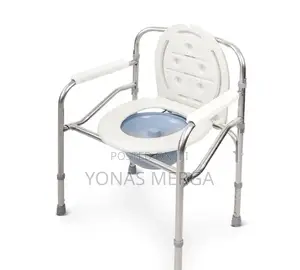 Commode Without Wheels罽℥Foldable Toilet Frame፶鷚removing the Bedpan.