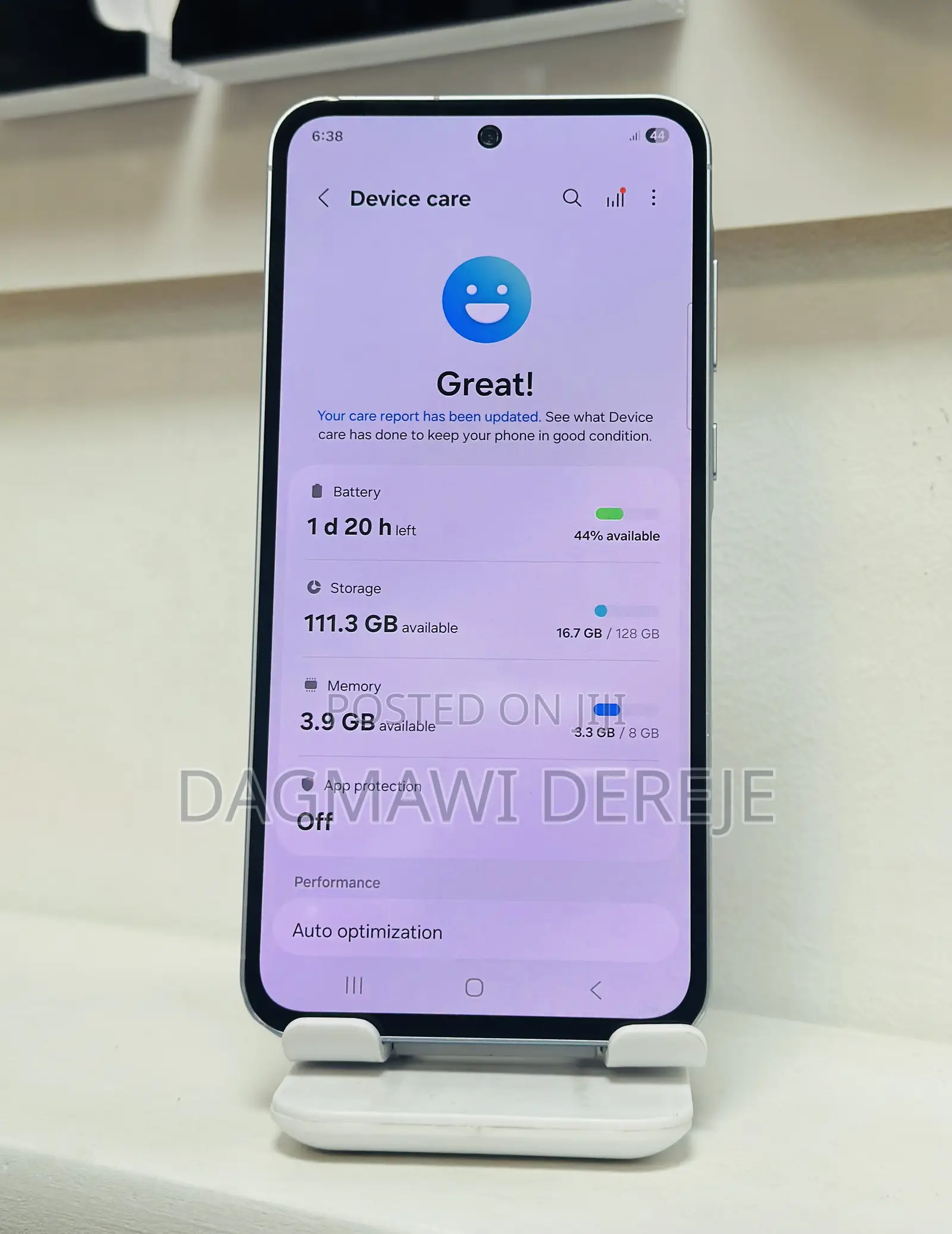 New Samsung Galaxy A55 128 GB Silver