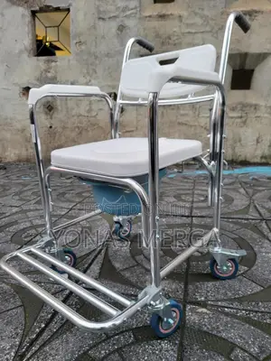 Photo - Toilet Chair榚፬commode Chair፧駭built-in Aluminum - 2 in 1 Products