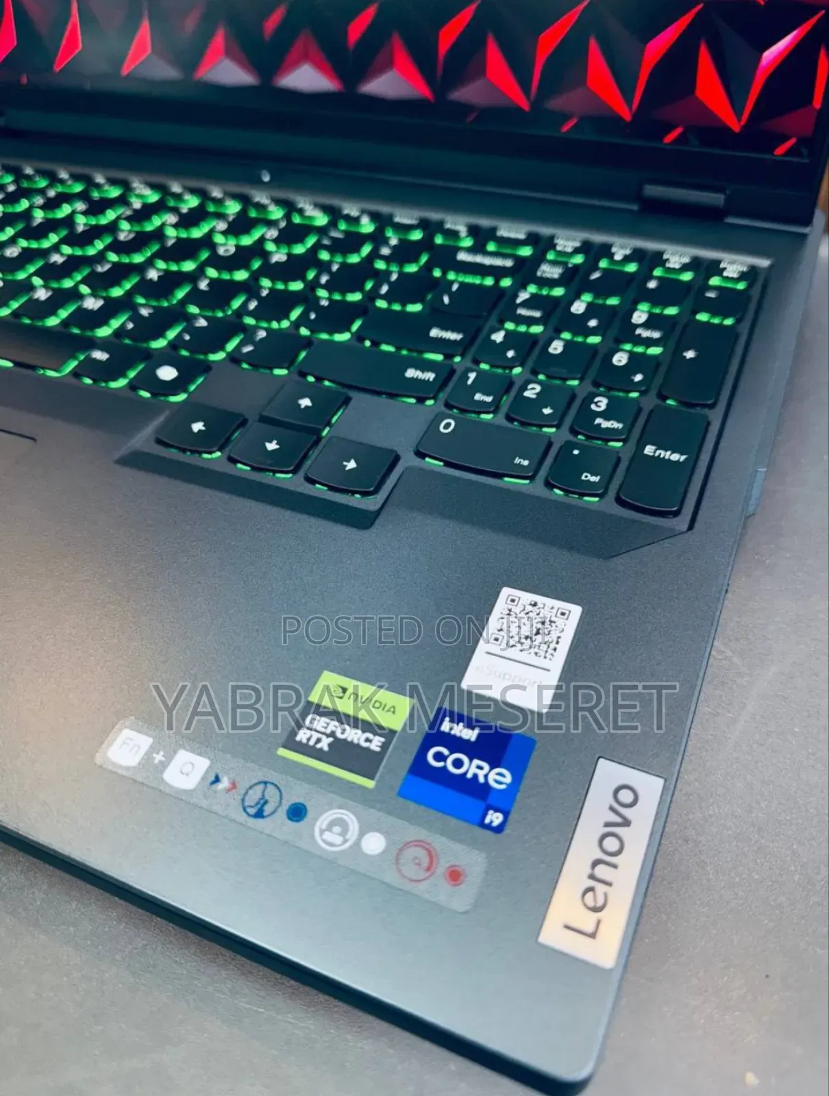 New Laptop Lenovo 16GB Intel Core I9 SSD 512GB