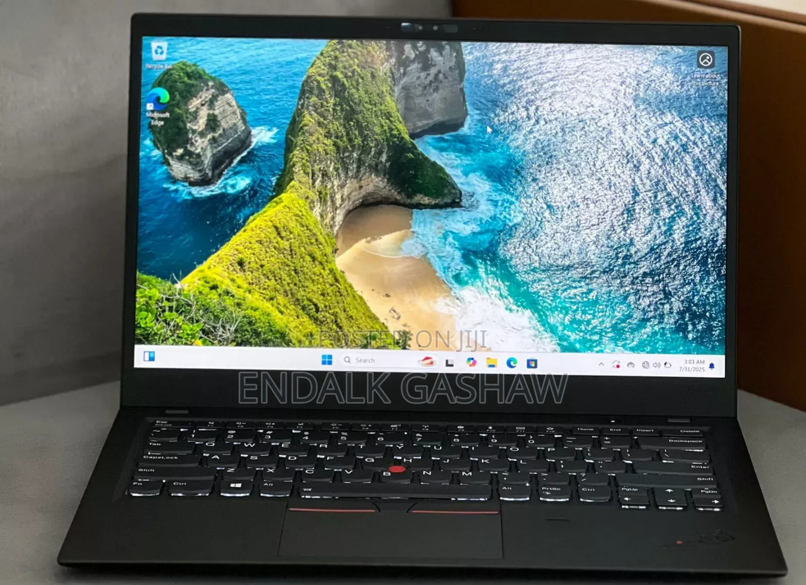 New Laptop Lenovo ThinkPad X1 Carbon 16GB Intel Core I7 SSD 512GB