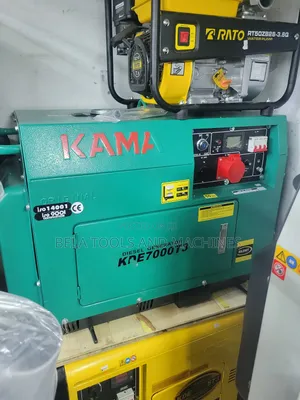 Photo - Original Kama Kde7000t3 Silent Diesel Generator 5kw