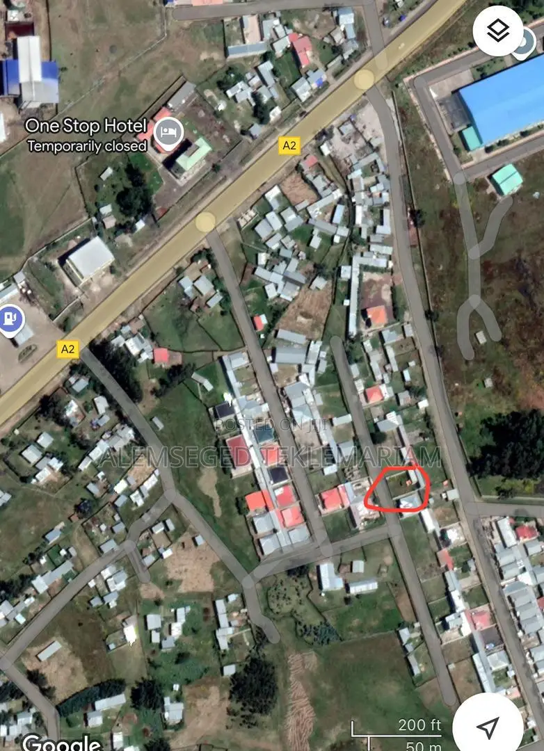 Land With Service House