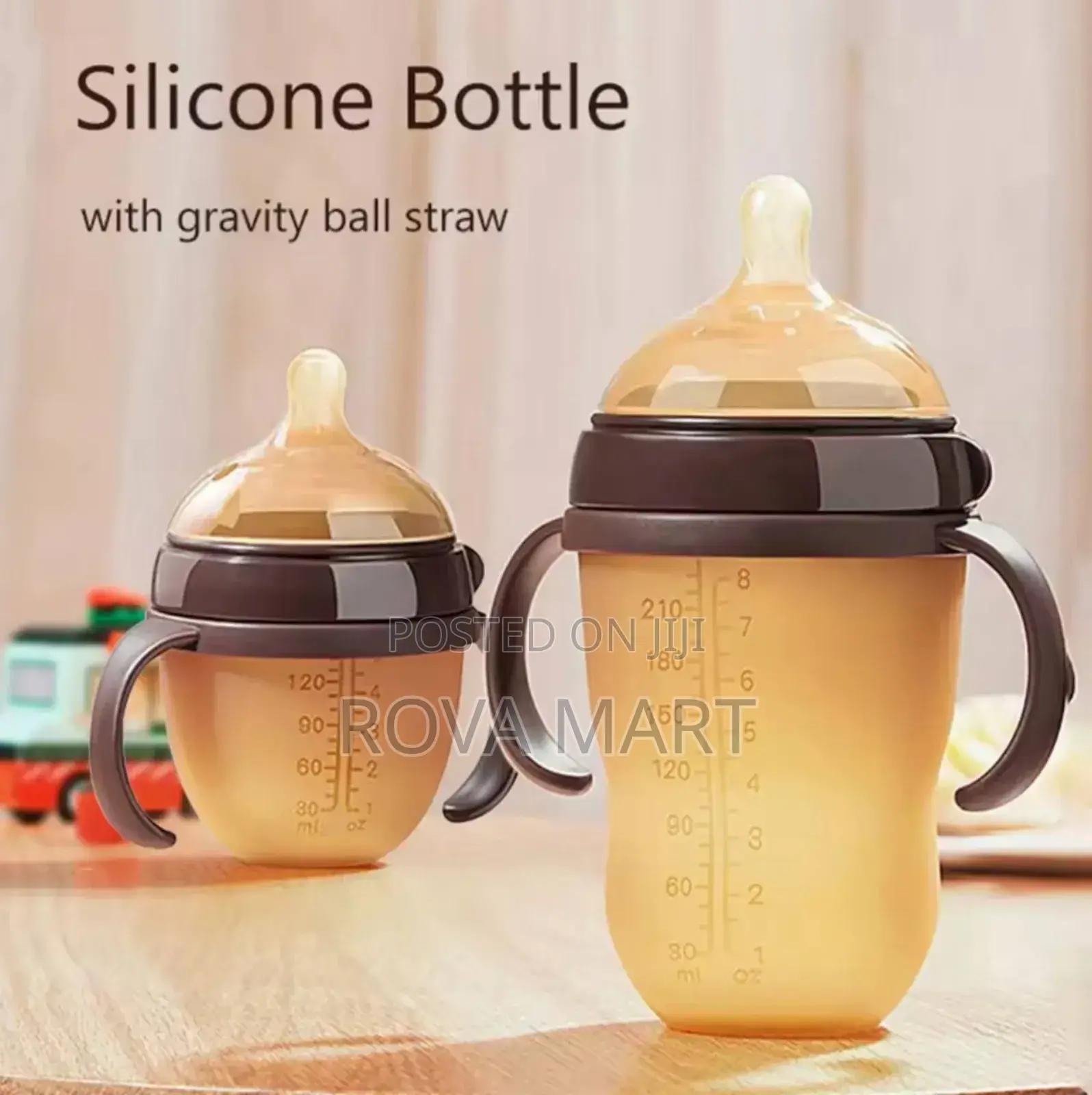 Baby Silicone Feeding Bottle