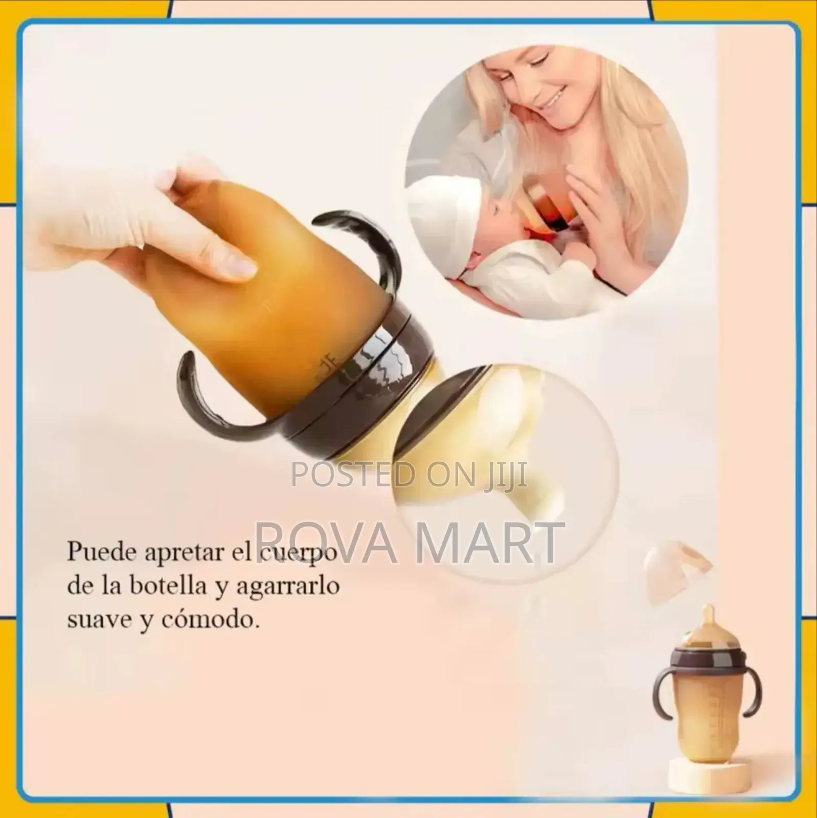 Baby Silicone Feeding Bottle