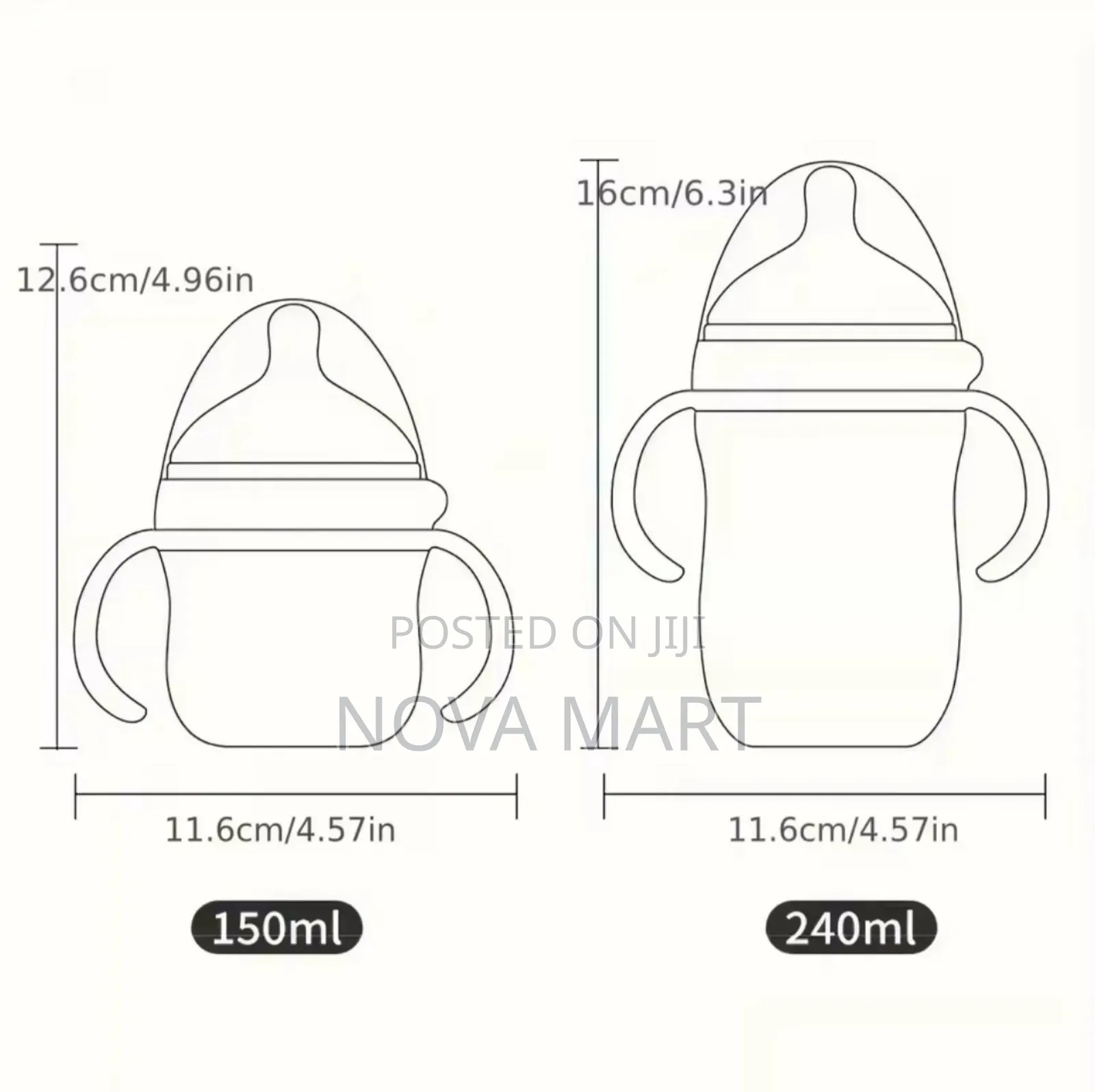 Baby Silicone Feeding Bottle