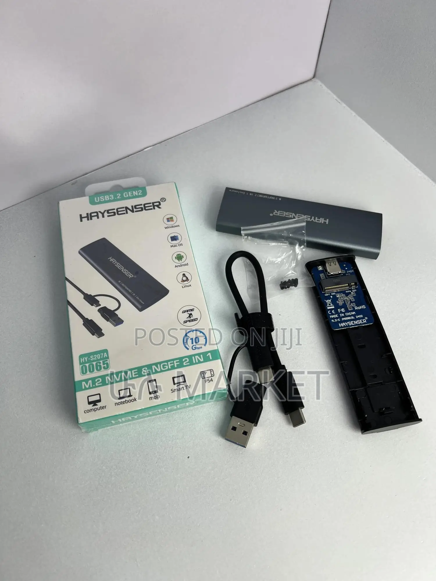 Heysenser Gen2 M.2 SSD Enclosure