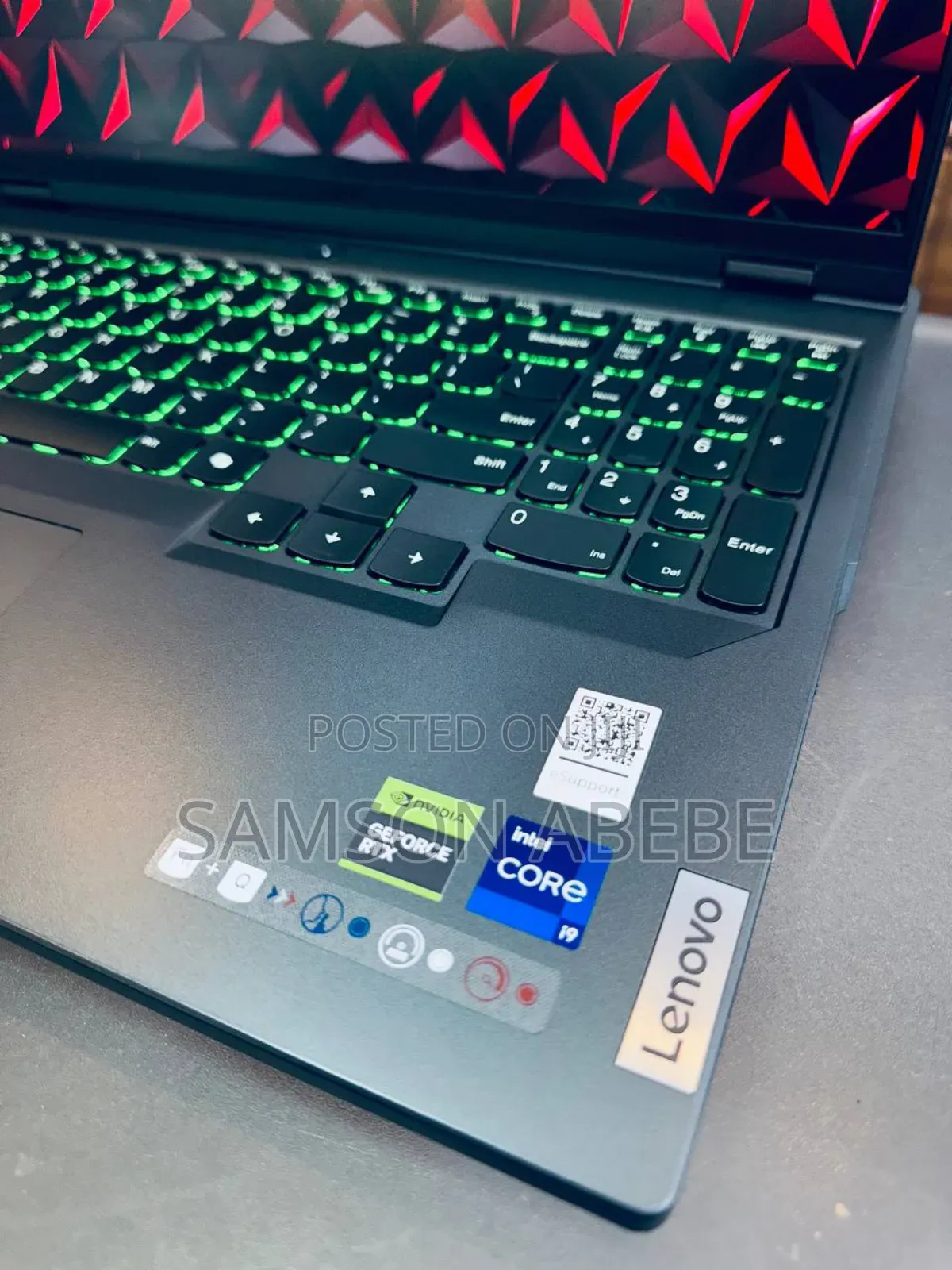 New Laptop Lenovo Legion 5 16GB Intel Core I9 SSD 1T