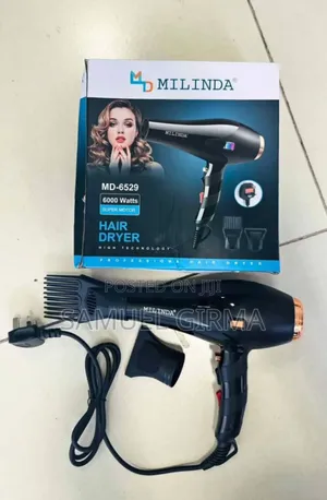 Photo -  Milinda Hair Dryer 
የፀጉር ማድረቂያ
 Hight Quality 