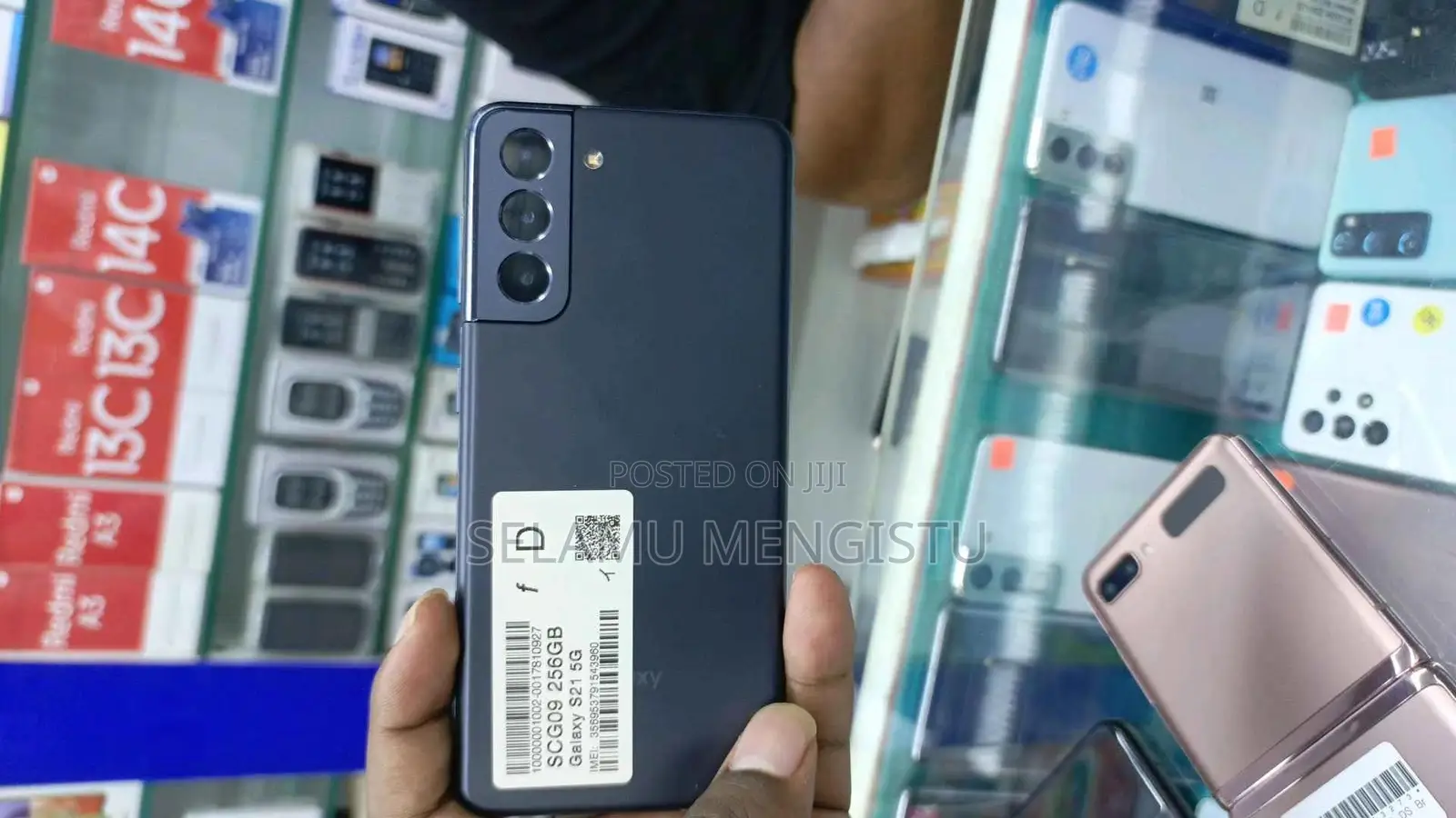 Samsung Galaxy S21 5G 256 GB Black