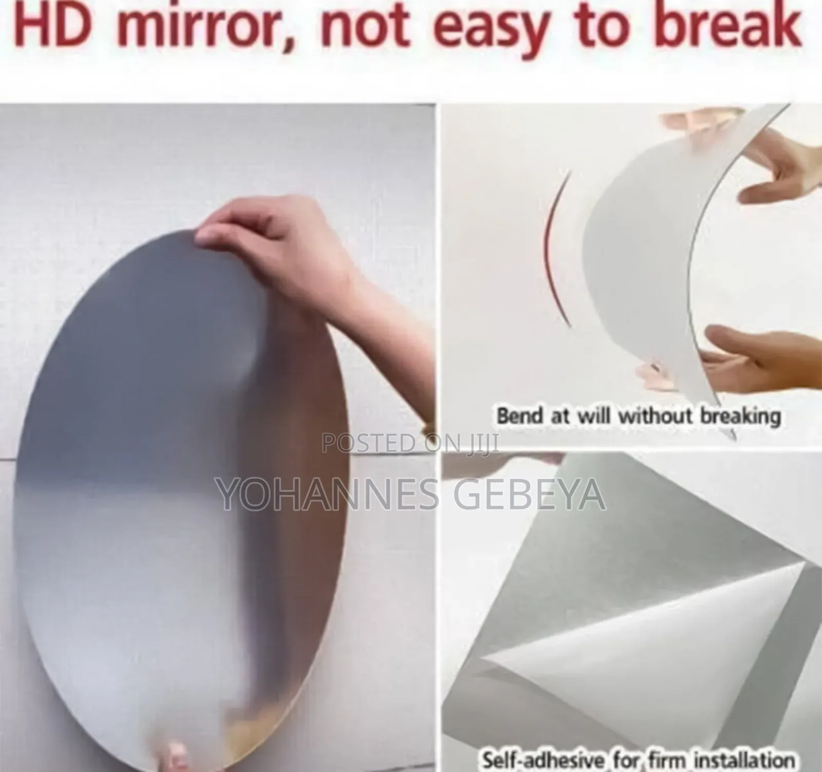 Acrylic Mirror Sticker