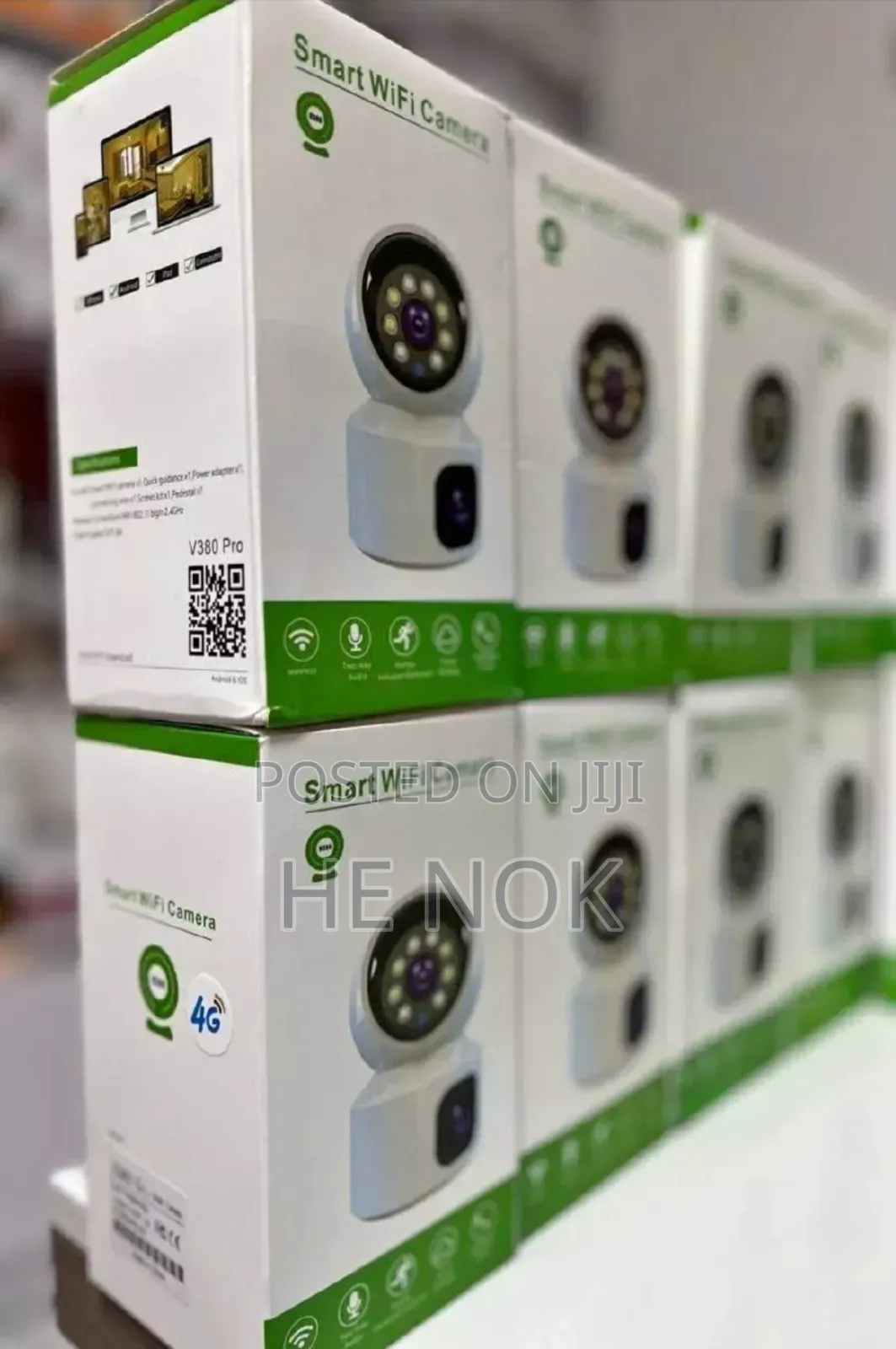 Smart Wifi Camera 4g Sim Card and 2 Lens