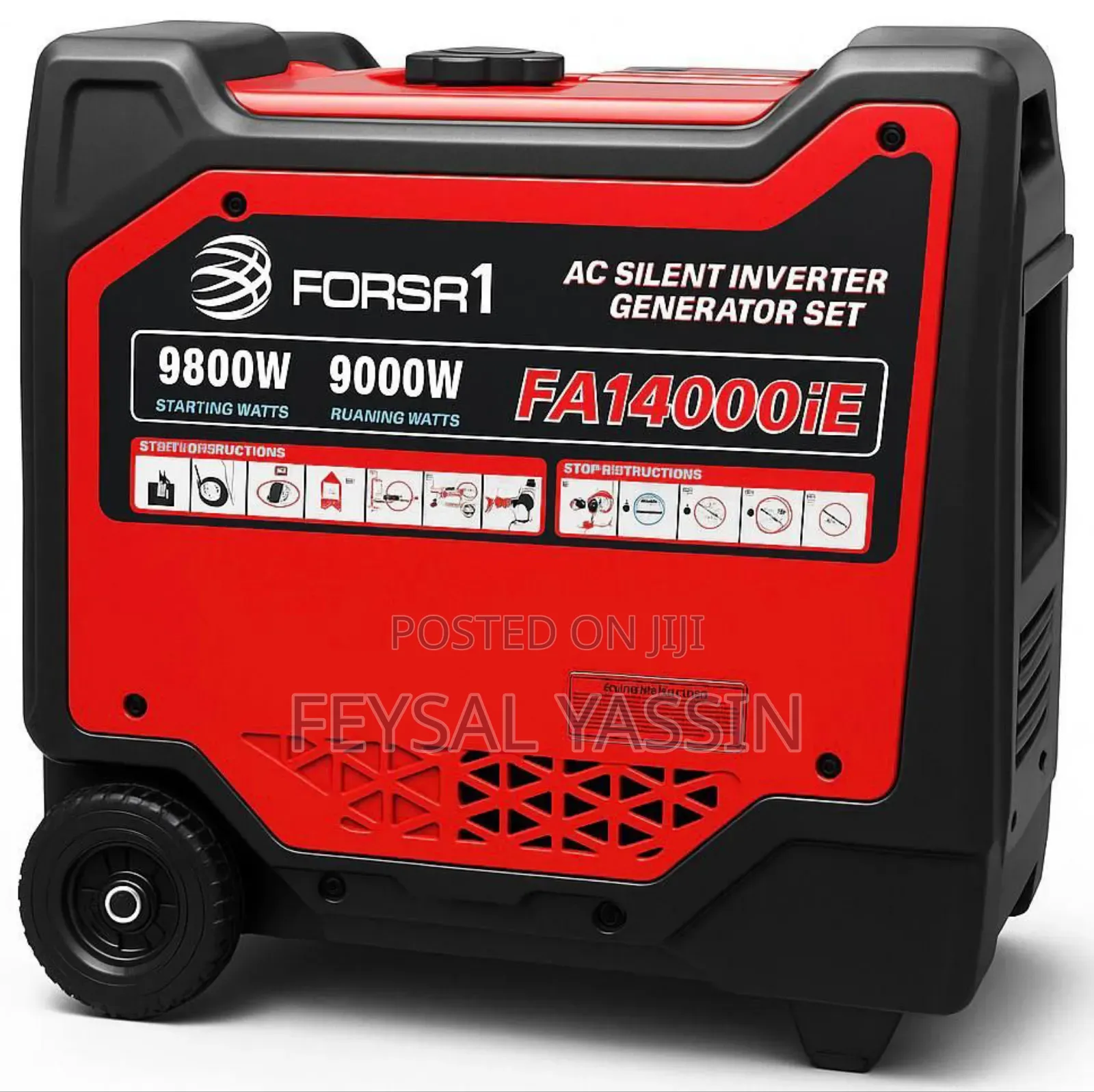 Generator Super Silent Ac Inverter 9kw