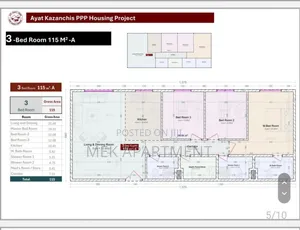 3bdrm Apartment in ካዛንቺስ, Kirkos for sale
