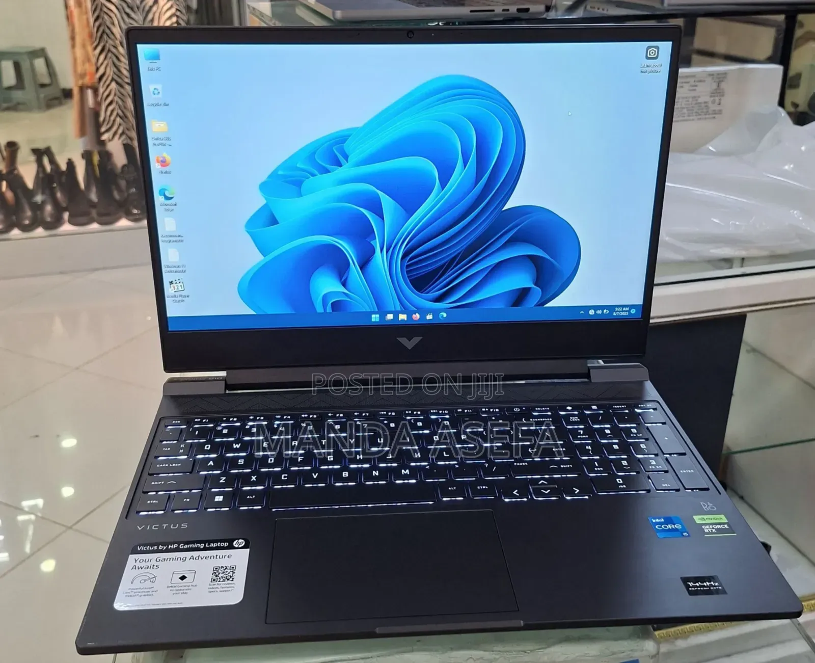 New Laptop HP Victus 15 16GB Intel Core I5 SSD 512GB