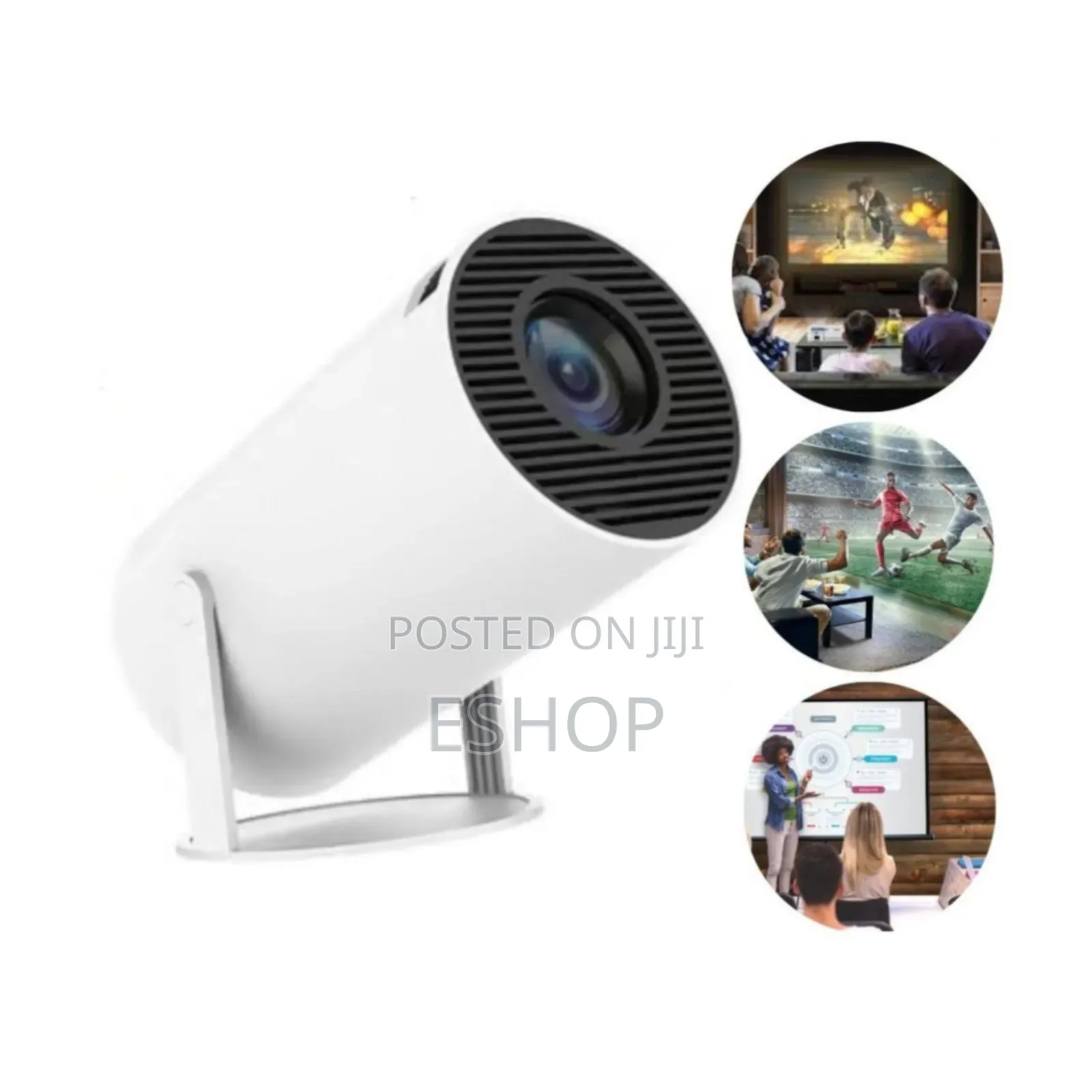 Rotatable Hd Projector With Built-in Speaker for Immersive Audio