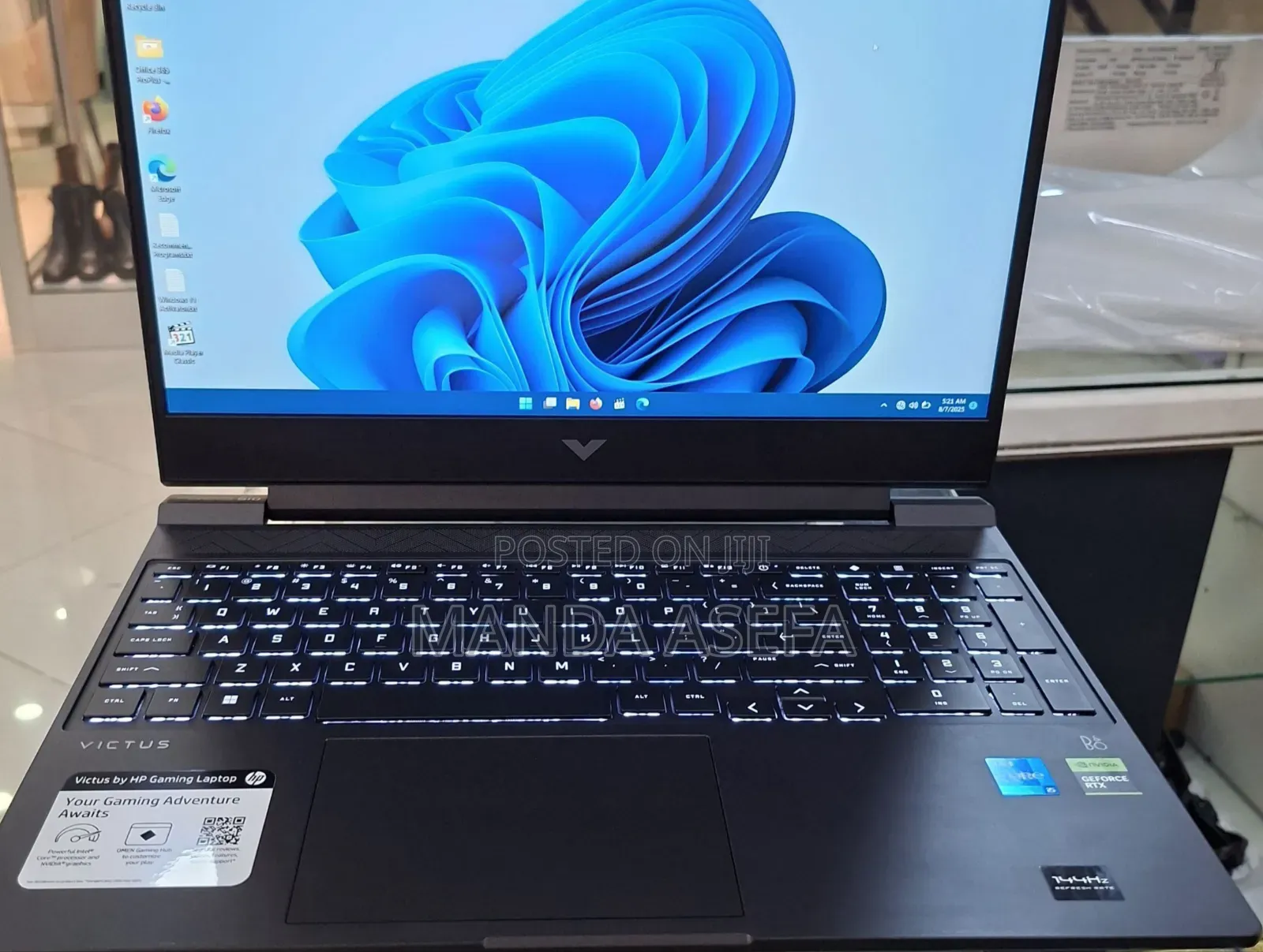 New Laptop HP Victus 15 16GB Intel Core i5 SSD 512GB