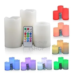 Photo - No-Mess, No-Flame Decorative Candles With 16-Hour Runtime