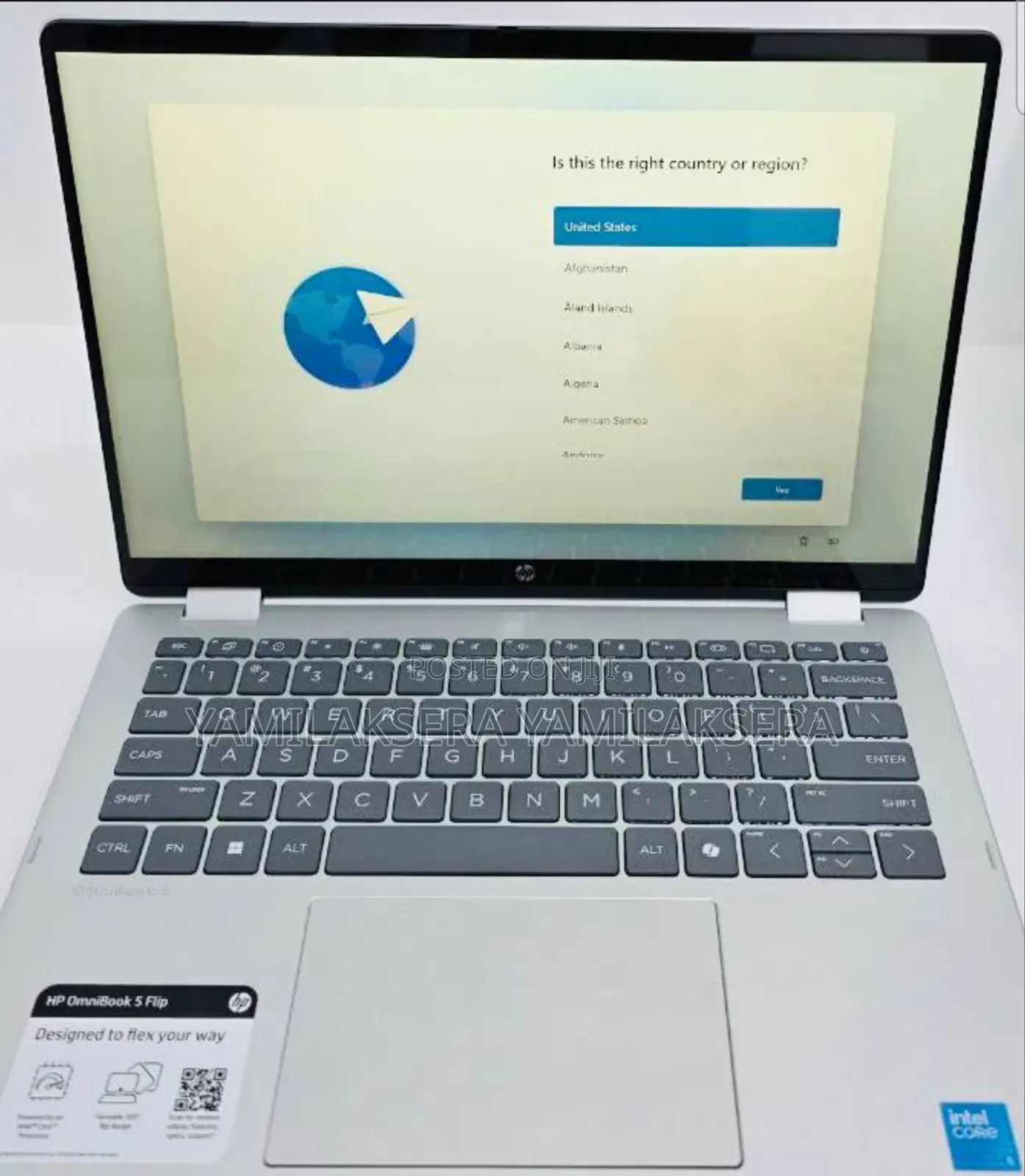 New Laptop HP OmniBook 5 14" 8GB Intel Core Ultra 5 SSD 512GB