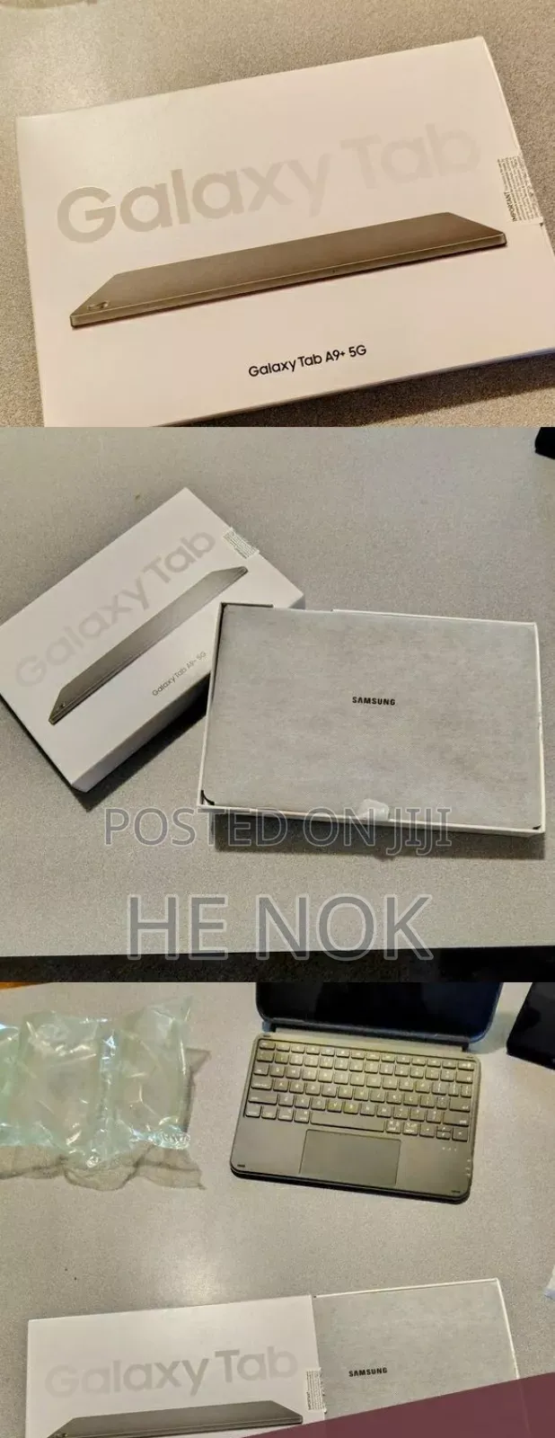 New Samsung Galaxy Tab A9+ 128 GB Black