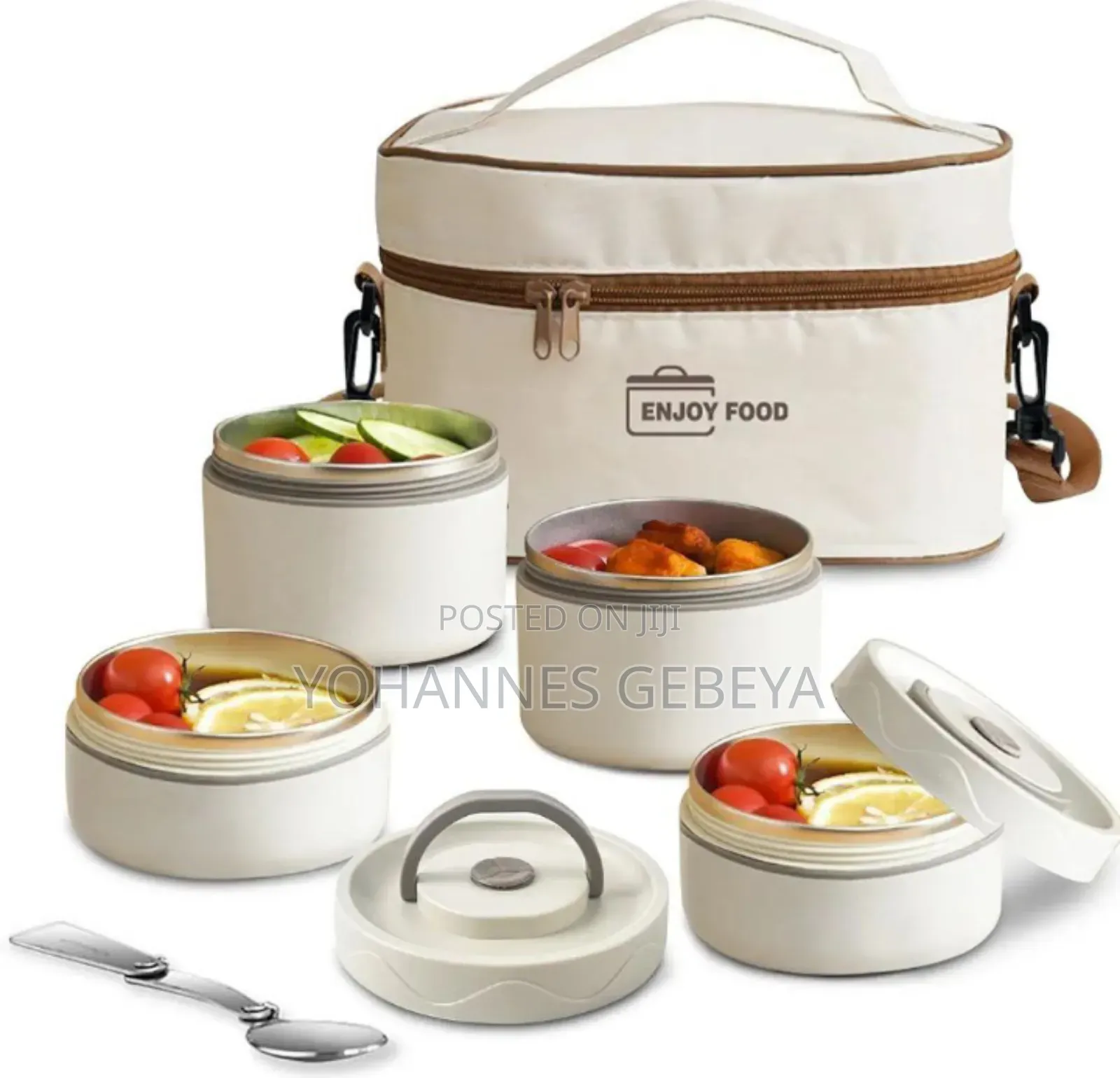 Isolated Lunch Box With Box